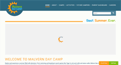 Desktop Screenshot of malverndaycamp.com